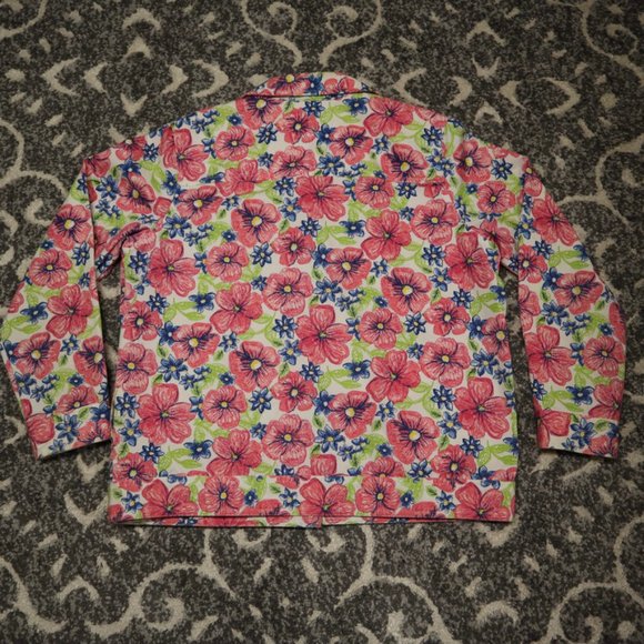 Vintage breckenridge Floral Button Up Jacket - Picture 2 of 9